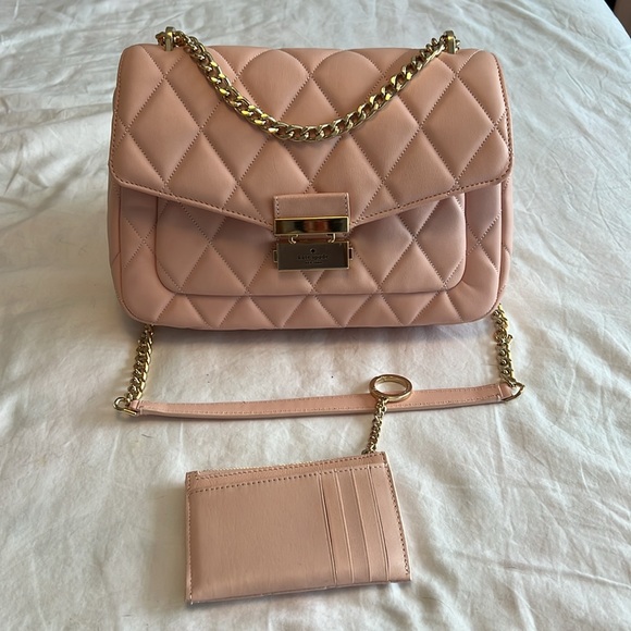 Beautiful pink Kate spade purse and card/wallet/key holder - Picture 5 of 6